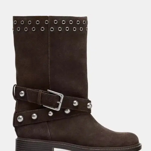 [BUNJANG] Zara Suede Studded Ankle Boots / 자라 스웨이드 스터드 앵클 부츠 zara 이번주 주말만 할인