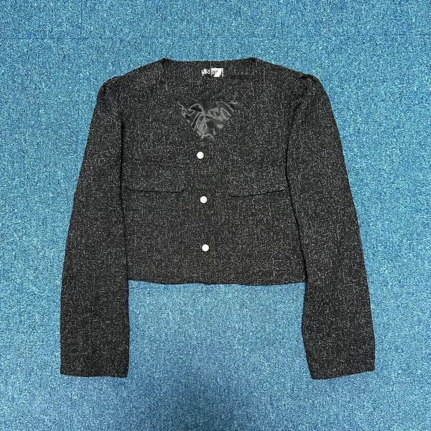 [BUNJANG] Ririncro Cropped Tweed Jacket Size 2 / 리리앤코 크롭 트위드 자켓 2