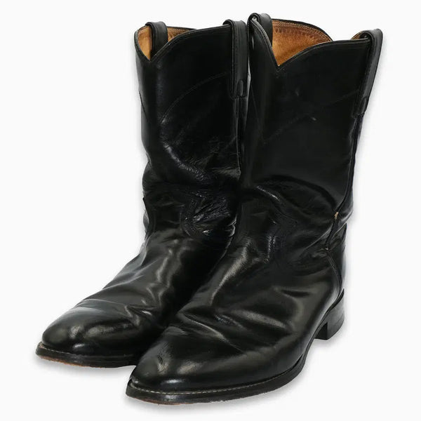 [BUNJANG] Vintage Justin Western Leather Boots / 빈티지 저스틴 웨스턴 레더 부츠 9(270)사이즈 BT27037