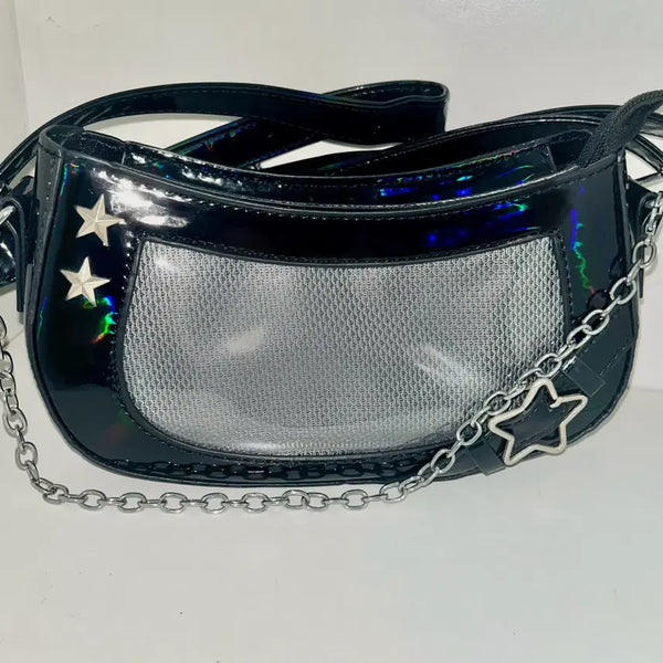 [BUNJANG] Black Aurora Mini Ita Bag / 블랙 오로라 미니 이타백 양도합니다