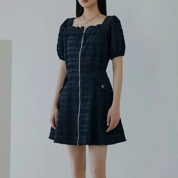 [BUNJANG] Egoist Denim Feel Dress / 에고이스트 원피스