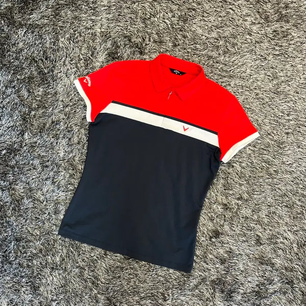 [BUNJANG] Callaway Women's Short Sleeve Polo T-Shirt (Size 90) / 켈러웨이 여성 골프 반팔 카라 티셔츠 (90)