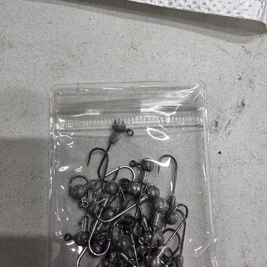 [BUNJANG] Jig Heads Fishing Lures Set (90 pcs) / 낚시 미끼 지그 헤드 1g.1.5g.2g각 30개씩 90개세트
