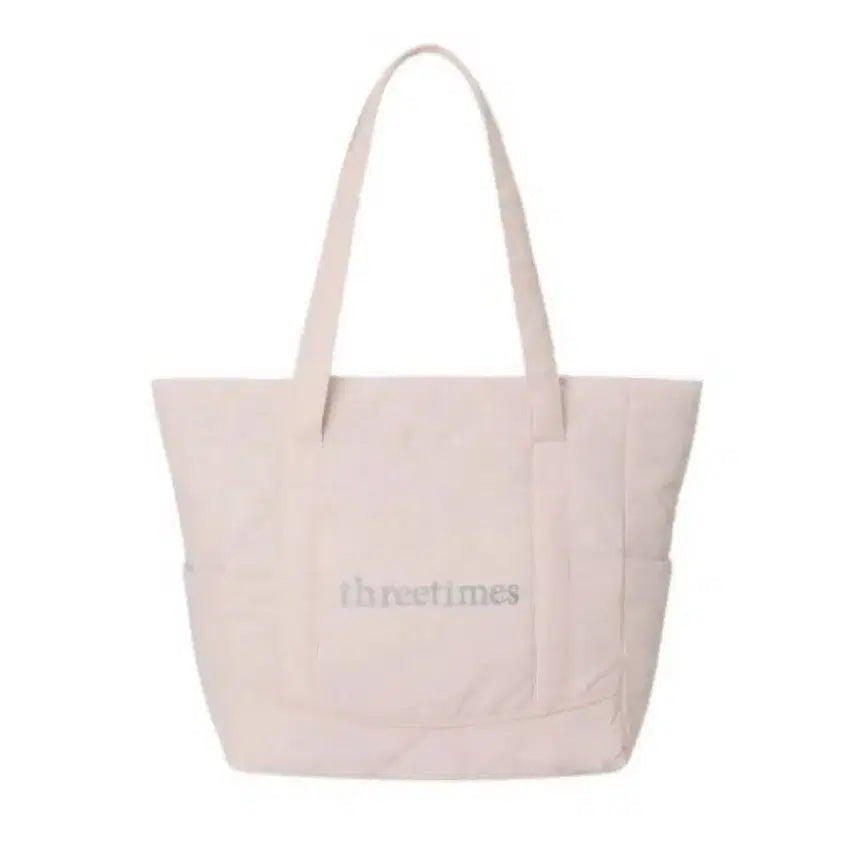 [BUNJANG] 3Times Bebe Tote Bag Pink / 쓰리타임즈 베베 토트백 핑크