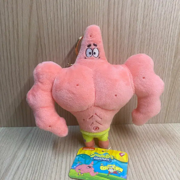 [BUNJANG] SpongeBob SquarePants Muscular Patrick Star Plush Toy / 스폰지밥 근육 뚱이 인형