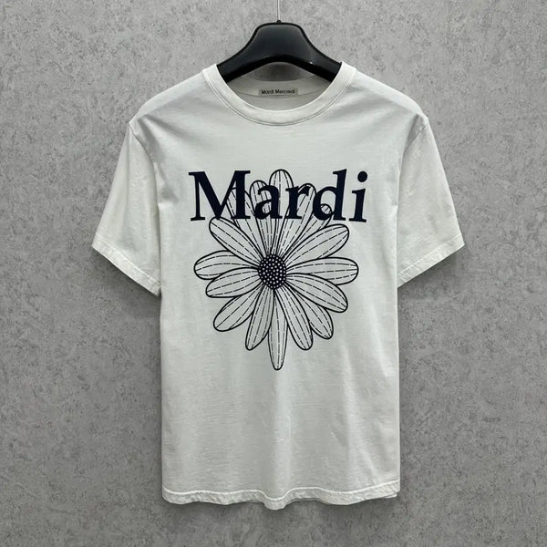 [BUNJANG] Mardi Mercredi Women's Oversized Fit T-Shirt / FREE 마르디 여자 반팔 티셔츠