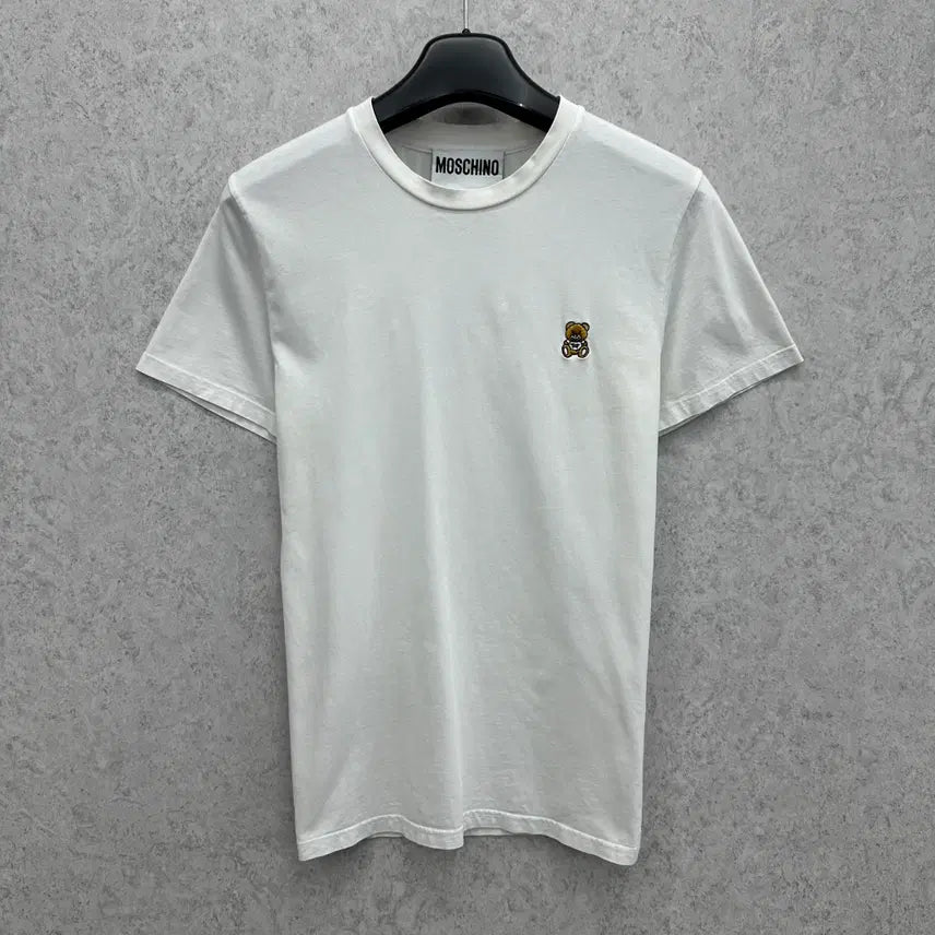 [BUNJANG] Moschino Women's Short Sleeve T-Shirt Size M / 95 모스치노 여자 반팔 티셔츠