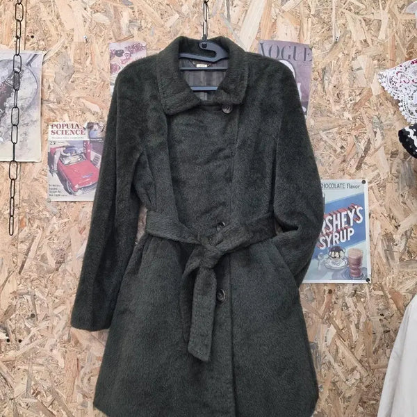 [BUNJANG] Vintage Daks London Alpaca Wool Blend Coat - Size 66 / 빈티지 닥스 런던 알파카 모 코트 66