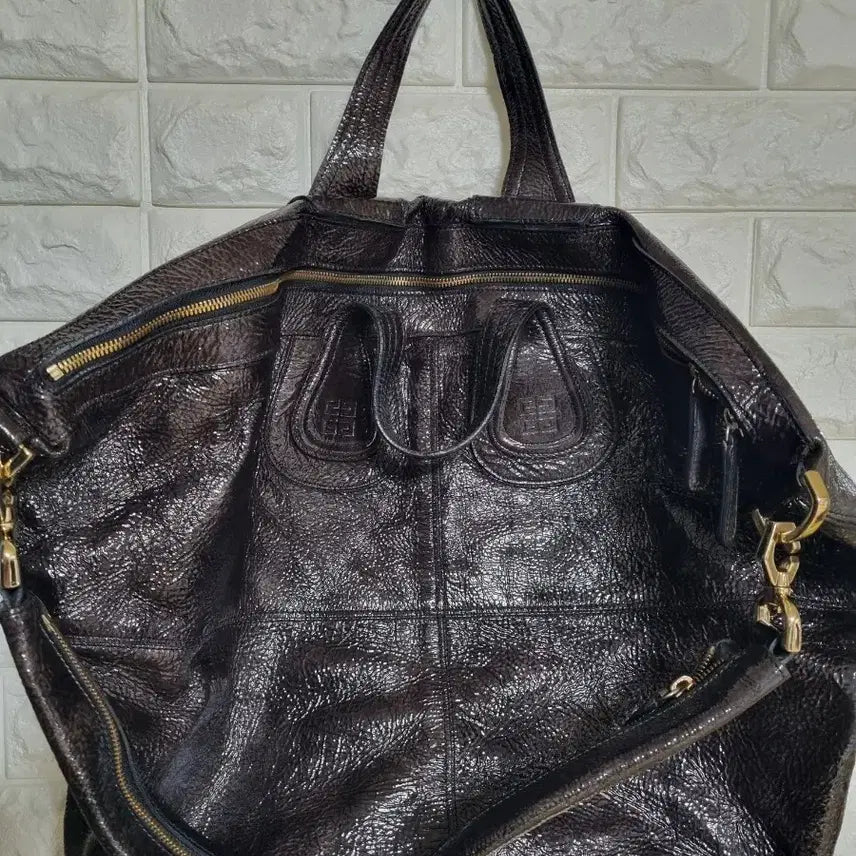 [BUNJANG] Givenchy Nightingale Tote Bag Brown / 지방시 나이팅게일 애나엘 토드브라운