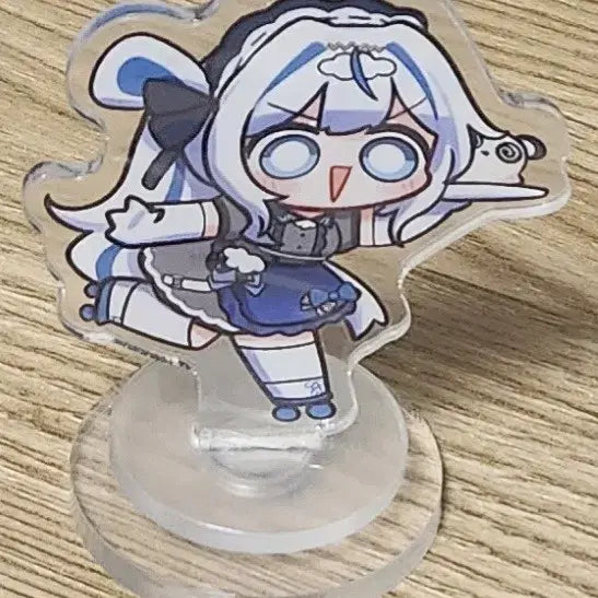 [BUNJANG] Stella Live Aokumorin Rotating Acrylic Stand / 스텔라이브 아오쿠모린 회전 아크릴 스탠드