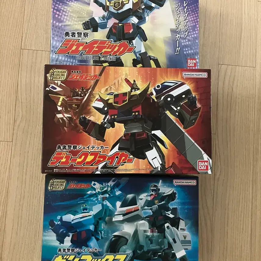[BUNJANG] SMP Brave Police J-Decker Duke Fire Gunmax Bundle Set / 슈퍼미니프라 smp 용자경찰 제이데커 듀크화이어 건맥스 일괄