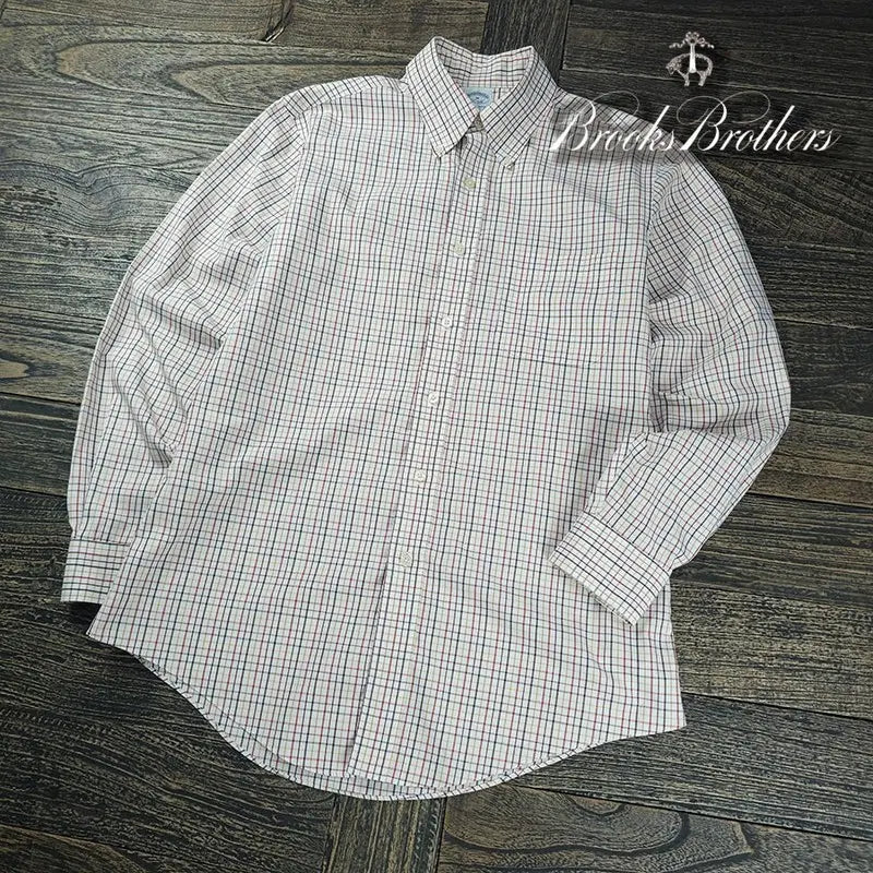 [BUNJANG] Brooks Brothers Vintage Check Shirt / 브룩스브라더스 빈티지 체크 셔츠 M22062