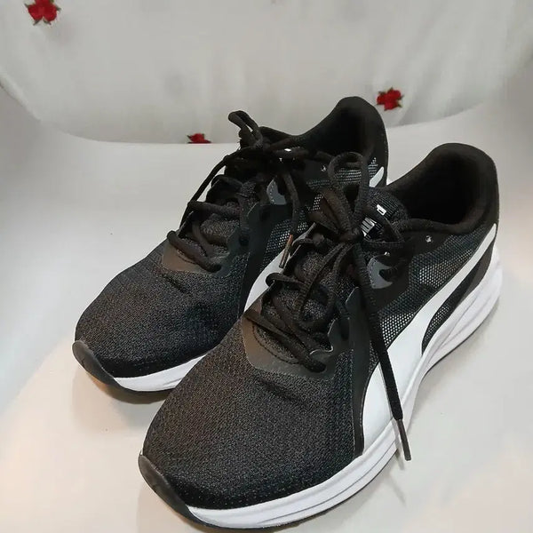 [BUNJANG] Puma Future Rider Black White Sneakers 240mm / 푸마 퓨처라이더 블랙 화이트 운동화 240mm
