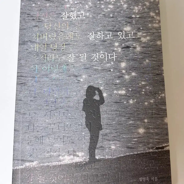 [BUNJANG] Inspirational Quote Print / [새거/13일까지 무료배송] 잘했고, 잘 하고 있고, 잘 될 것이다