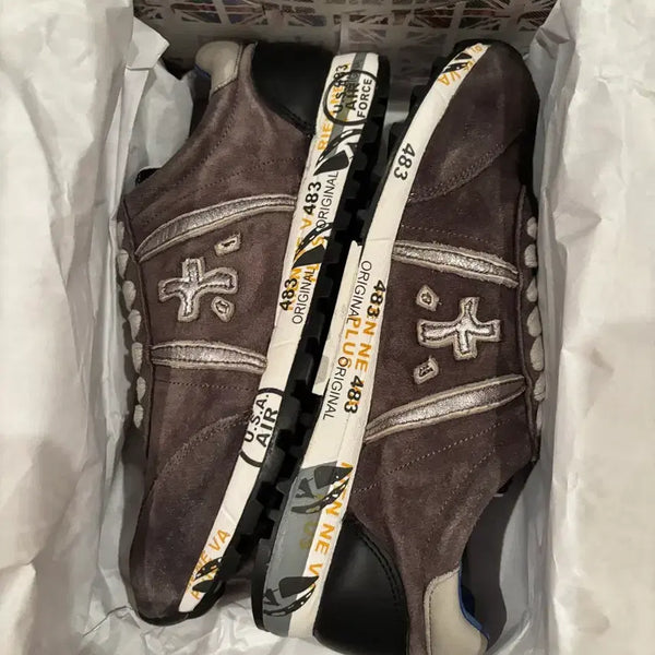 [BUNJANG] Premiata Grey Sneakers Size 37 / 새상품)정품 프리미아타 스니커즈 그레이 37사이즈