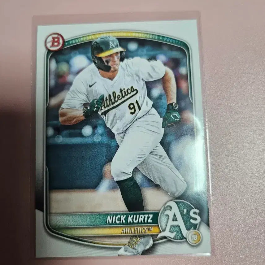 [BUNJANG] Nick Swisher 2025 Bowman Prospects Baseball Card / 오클랜드)닉 커츠 2025 Bowman Prospects