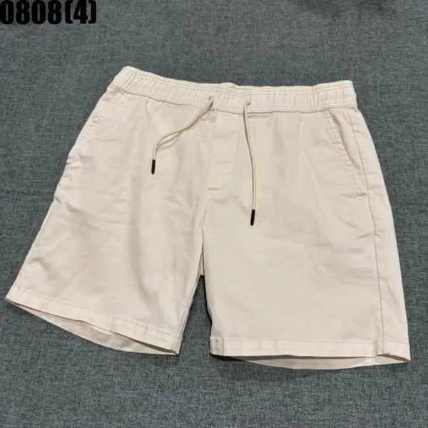 [BUNJANG] ZARA Beige Cotton Shorts / 자라 면 반바지 베이지색