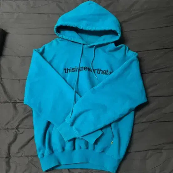 [BUNJANG] Thisisneverthat Blue Hoodie / 디스이즈네버댓 블루 후드티 구해용