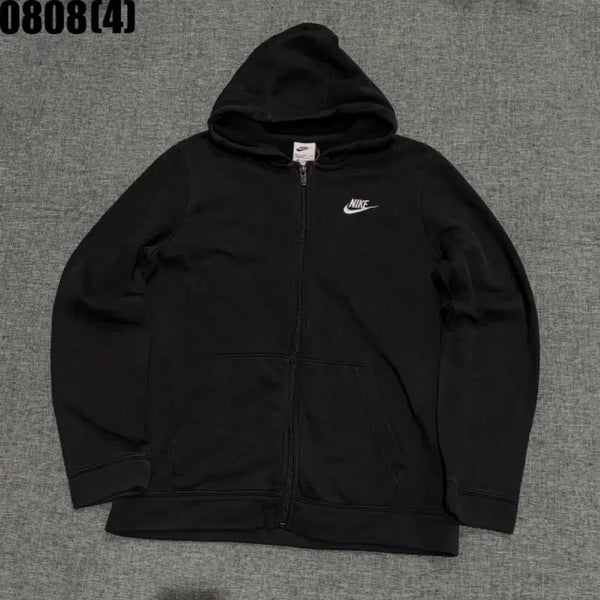 [BUNJANG] Nike Black Hooded Zip-Up Jacket / 나이키 후드집업 블랙