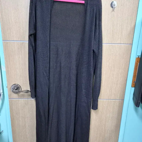 [BUNJANG] DKNY Long Summer Cardigan Black / DKNY 롱롱 여름 썸머가디건 블랙