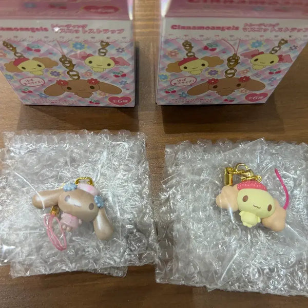 [BUNJANG] Cinnamon Angels Trading Mascot Strap Mocha, Chiffon / 시나몬엔젤스 트레이딩 마스코트 스트랩 모카, 쉬폰