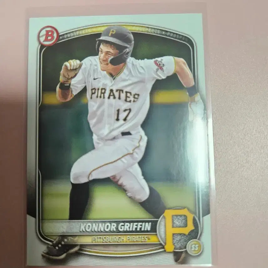 [BUNJANG] Pittsburgh Pirates Connor Griffin 2025 Bowman Prospects Baseball Card / 피츠버그)코너 그리핀 2025 Bowman Prospects