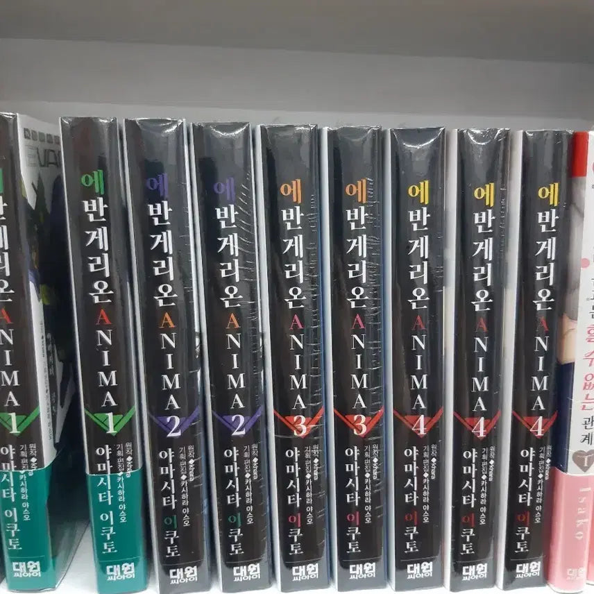 [BUNJANG] Evangelion ANIMA Volumes 1-4 (Sealed) / 에반게리온 ANIMA 1~4 미개봉 만화짱많아 프로안전상점