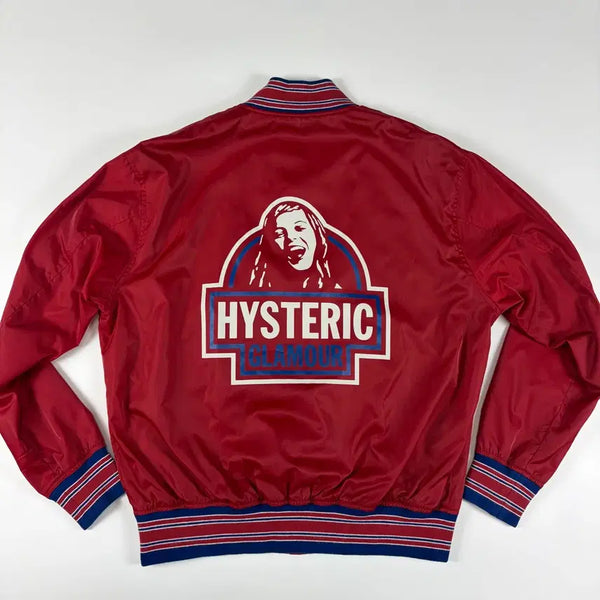 [BUNJANG] Hysteric Glamour Make Me Smile Stadium Jacket XL / 히스테릭글래머메이크미스마일스타디움자켓(XL)