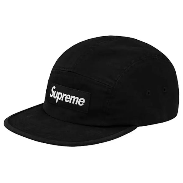 [BUNJANG] Supreme Washed Chino Camp Cap Black / 슈프림 치노 캠프캡 Supreme Washed Chino Camp Cap