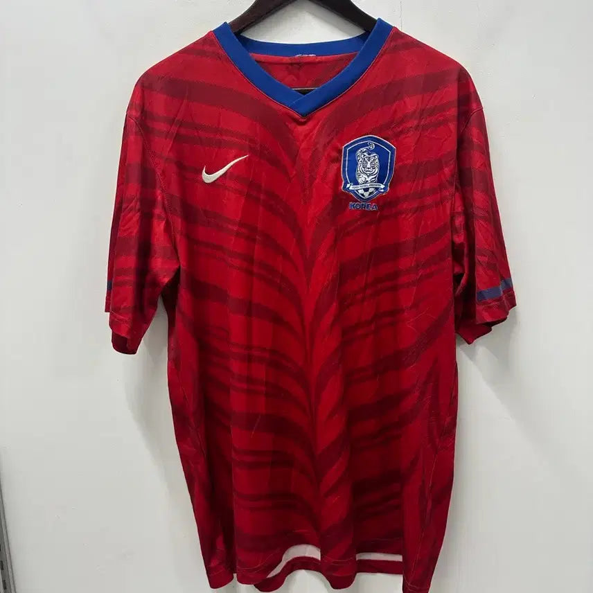 [BUNJANG] Nike Korean National Team 10-11 Jersey T-Shirt Size 105 / [만원빈티지 최저가]나이키 국대 10-11 유니폼 반팔티 105