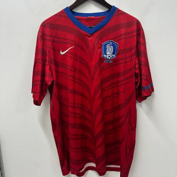 [BUNJANG] Nike Korean National Team 10-11 Jersey T-Shirt Size 105 / [만원빈티지 최저가]나이키 국대 10-11 유니폼 반팔티 105
