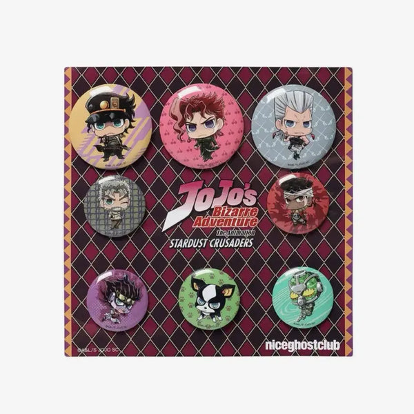 [BUNJANG] JoJo's Bizarre Adventure x Nice Ghost Club Pin Badge Set / 죠죠의 기묘한 모험 나이스고스트클럽 핀뱃지 세트