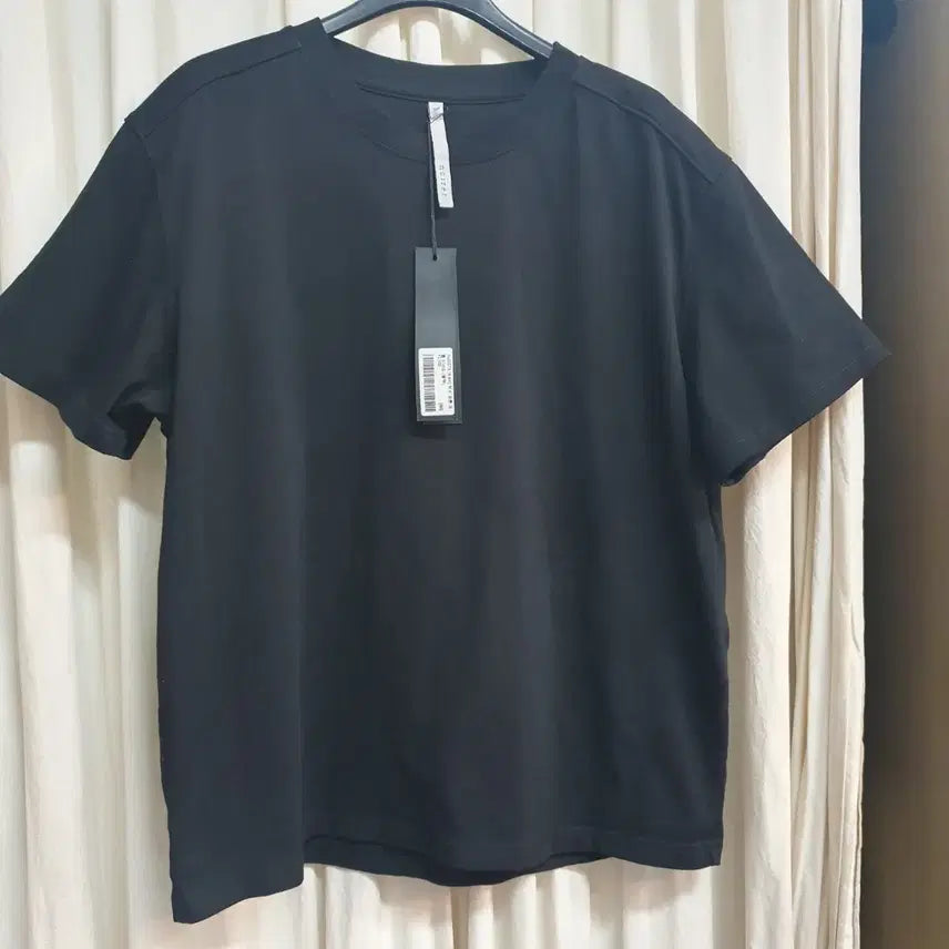 [BUNJANG] Black Short Sleeve T-Shirt / 반팔 티셔츠 블랙