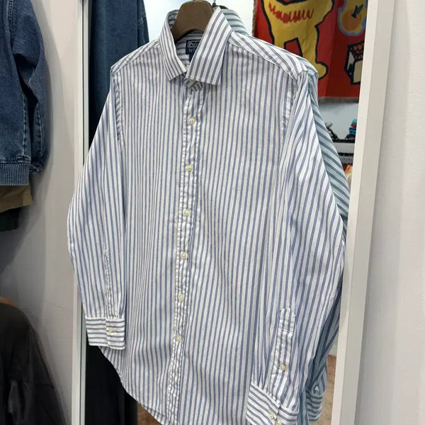 [BUNJANG] 00s Polo Ralph Lauren Regent Striped Shirt / 00s Polo ralph lauren 폴로 랄프로렌 REGENT 스트라이프 셔츠