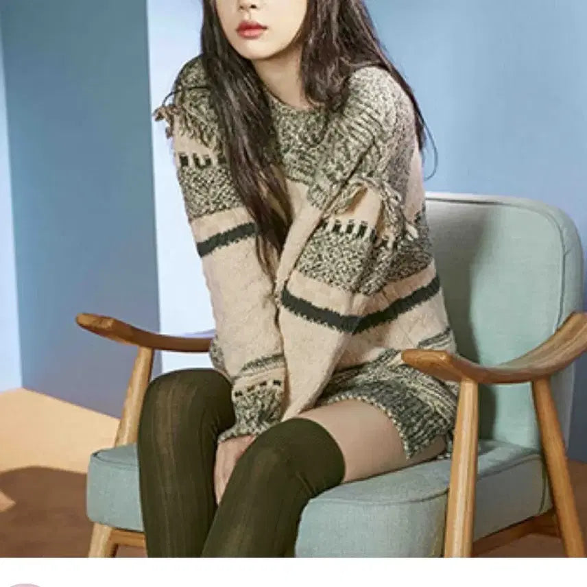 [BUNJANG] Thursday Island S Loose Fit Tassel Knit Pullover / 특특특가!! 새옷 S 루즈핏 타슬 니트 풀오버 써스데이아일랜드