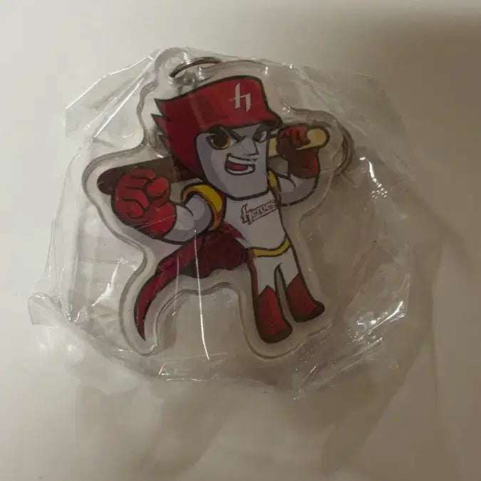 [BUNJANG] Kiwoom Heroes Dukdoli Mascot Keyring / 키움 턱돌이 키링