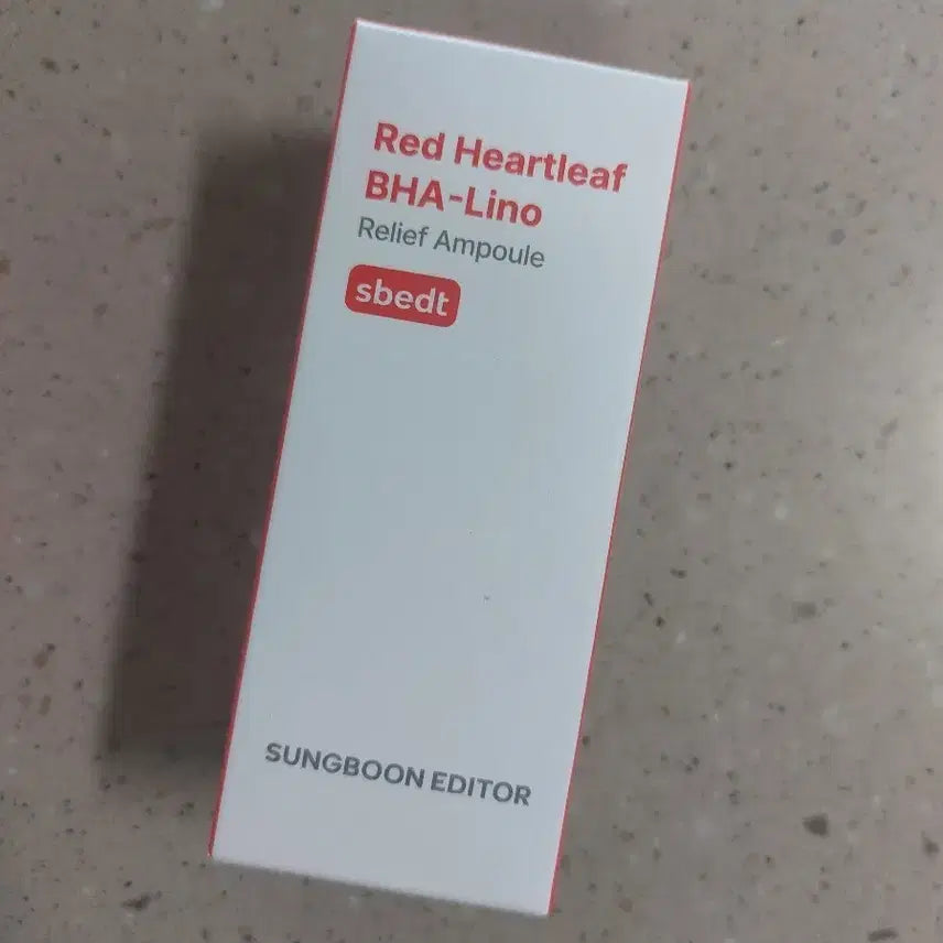 [BUNJANG] Goodal Red Eoseongcho BHA Lino Relief Ampoule / (새제품)성분에디터 레드어성초 바하 리노릴리프 앰플