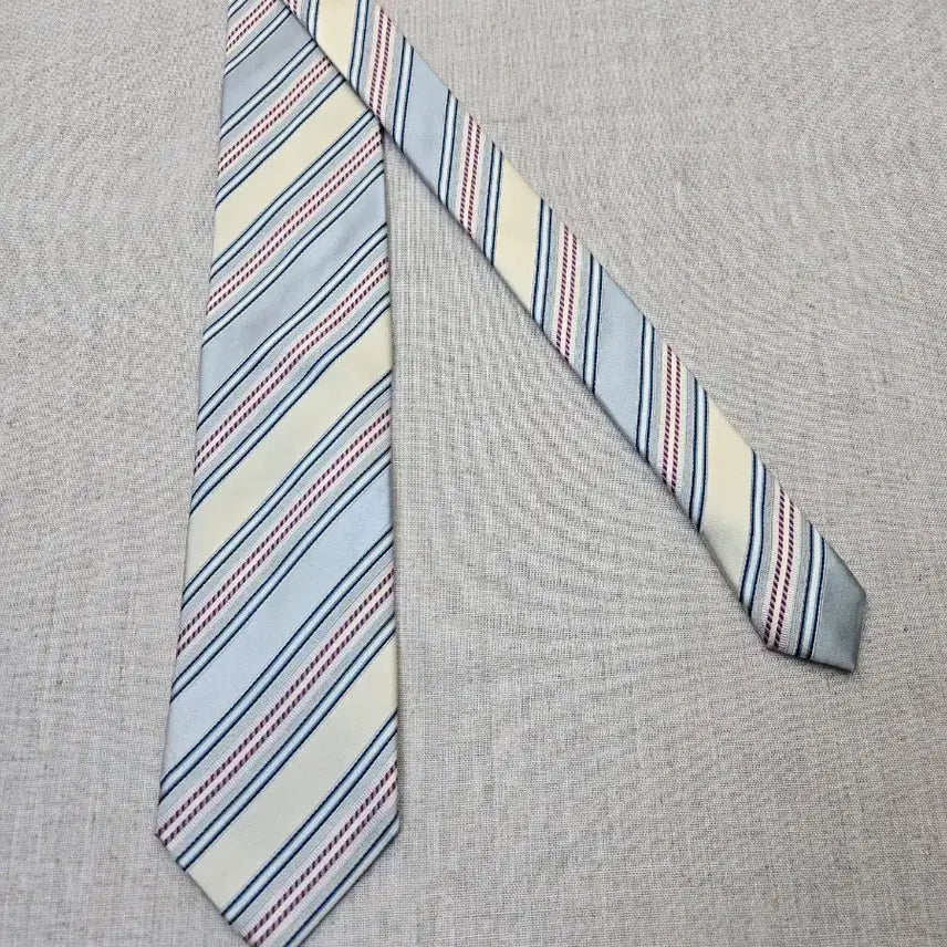 [BUNJANG] Ermenegildo Zegna Striped Silk Tie / 에르메네질도 제냐 스트라이프 실크 넥타이 (413