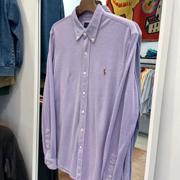 [BUNJANG] Polo Ralph Lauren Knit Oxford Shirt / Polo ralph lauren 폴로 랄프로렌 니트 옥스퍼드 셔츠