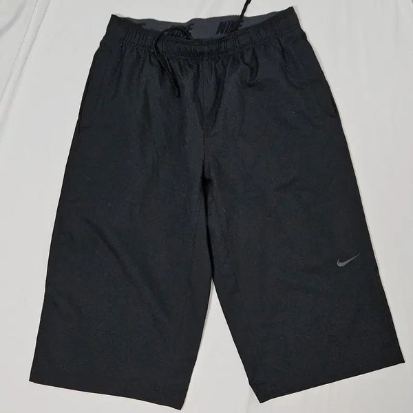 [BUNJANG] Nike Black Swoosh Woven Tech Bermuda Shorts XL / 나이키 블랙스우시 우븐테크 버뮤다팬츠 숏팬츠 반바지 7부 올드스쿨 XL