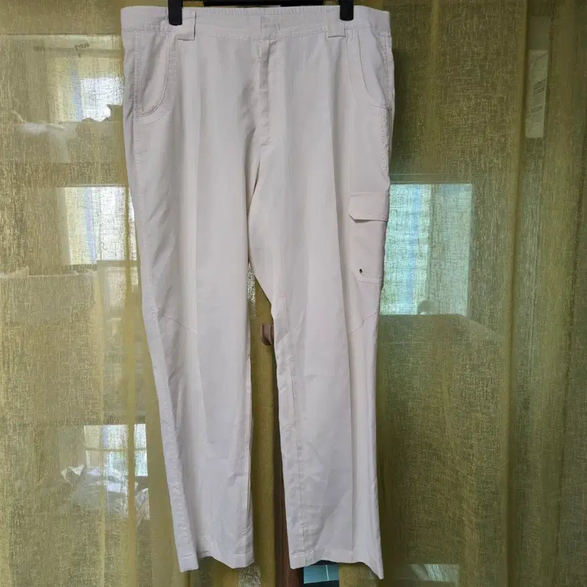 [BUNJANG] Louis Castel White Cargo Golf Pants 34 / 루이스카스텔 골프화이트 카고 바지34