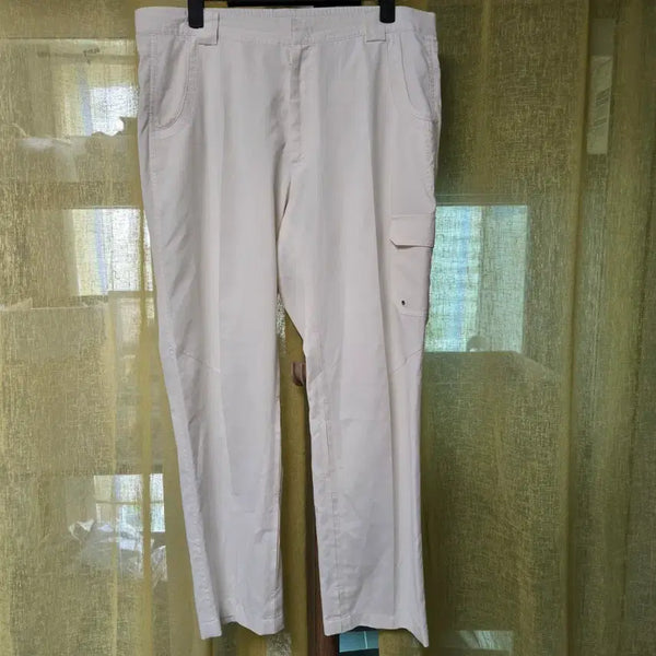 [BUNJANG] Louis Castel White Cargo Golf Pants 34 / 루이스카스텔 골프화이트 카고 바지34