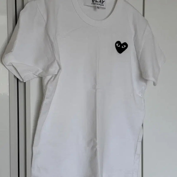 [BUNJANG] Comme des Garçons Blackheart Patch Short Sleeve T-Shirt / 꼼데가르송 블랙와펜 반팔