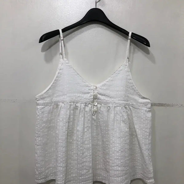 [BUNJANG] Lili Marlene Sleeveless Blouse / Lili Marlene 릴리 마를린 나시 블라우스