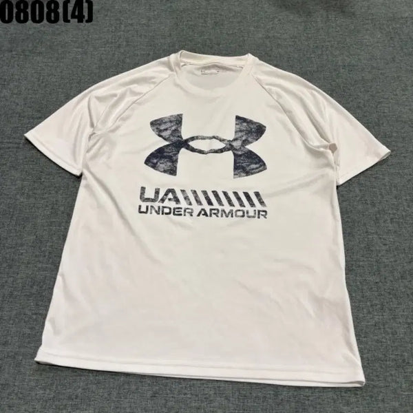 [BUNJANG] Under Armour Short Sleeve T-Shirt White / 언더아머 반팔티 흰색