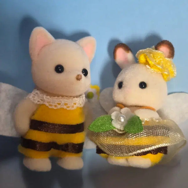 [BUNJANG] Sylvanian Families Bee Bugbies Chihuahua + Bee Chocobunny Newborn / 실바니안 패밀리 꿀벌 버그버디즈 치와와 + 꿀벌 초코토끼 신생아