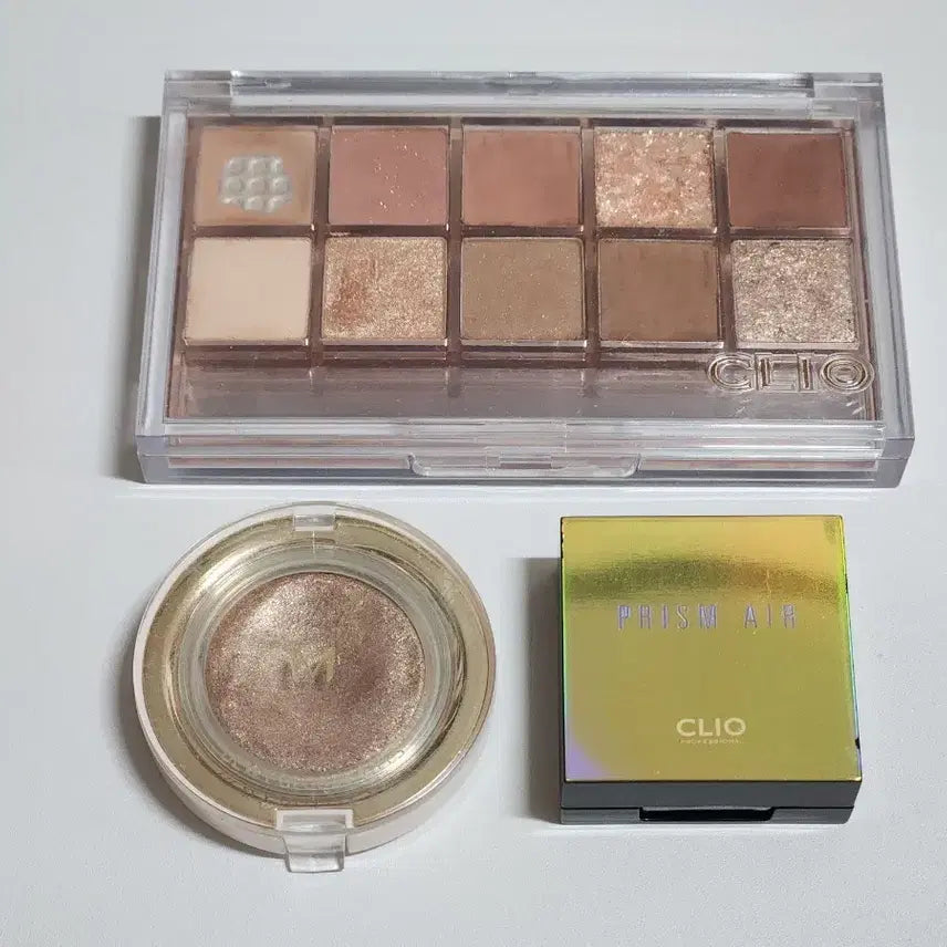 [BUNJANG] Clio & Missha Eyeshadow Palette Bundle Set / 단종 클리오 팔레트 / 미샤 클리오 싱글 섀도우 일괄 판매