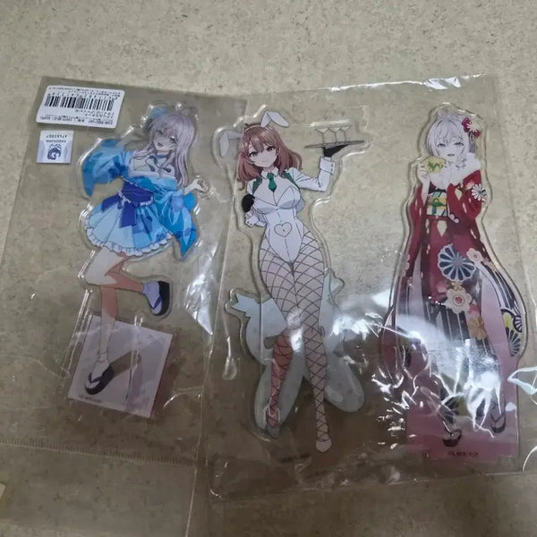 [BUNJANG] Arya-yang Acrylic Stand 3 Set / 아랴양 아크릴 스탠드 3종 세트 판매
