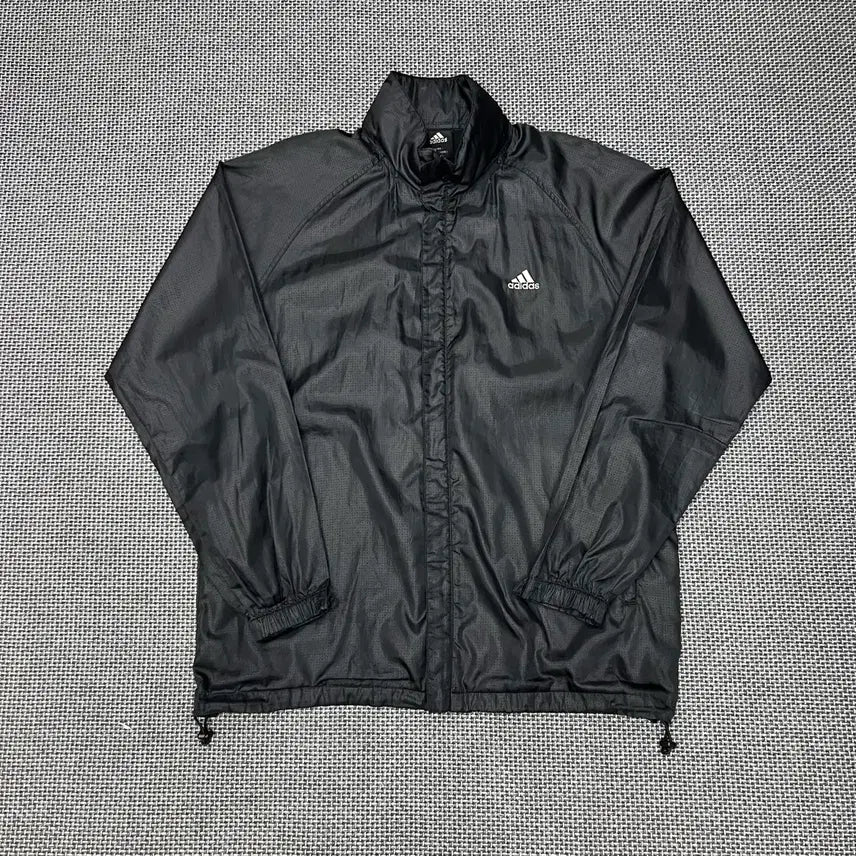 [BUNJANG] Adidas Black Windbreaker Jacket / 아디다스 블랙 바람막이