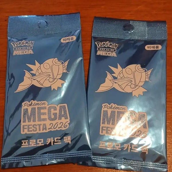 [BUNJANG] Pokemon Mega Festa 2026 Promo Card Magikarp (Sealed) / 포켓몬 메가 페스타 2026 프로모 카드 잉어킹 (미개봉)